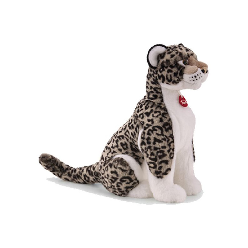 Imagen leopardo gris leopoldo talla l 24x38x40cm