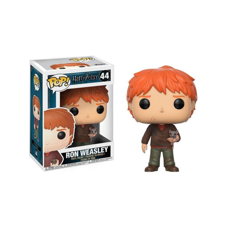 Imagen funko pop ron weasley scabbers nº 44 harry potter