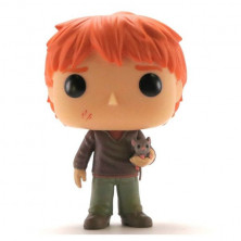 imagen 1 de funko pop ron weasley scabbers nº 44 harry potter