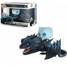 Imagen funko pop night king & icy viserion nº58 juego de