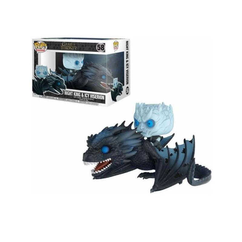 Imagen funko pop night king & icy viserion nº58 juego de