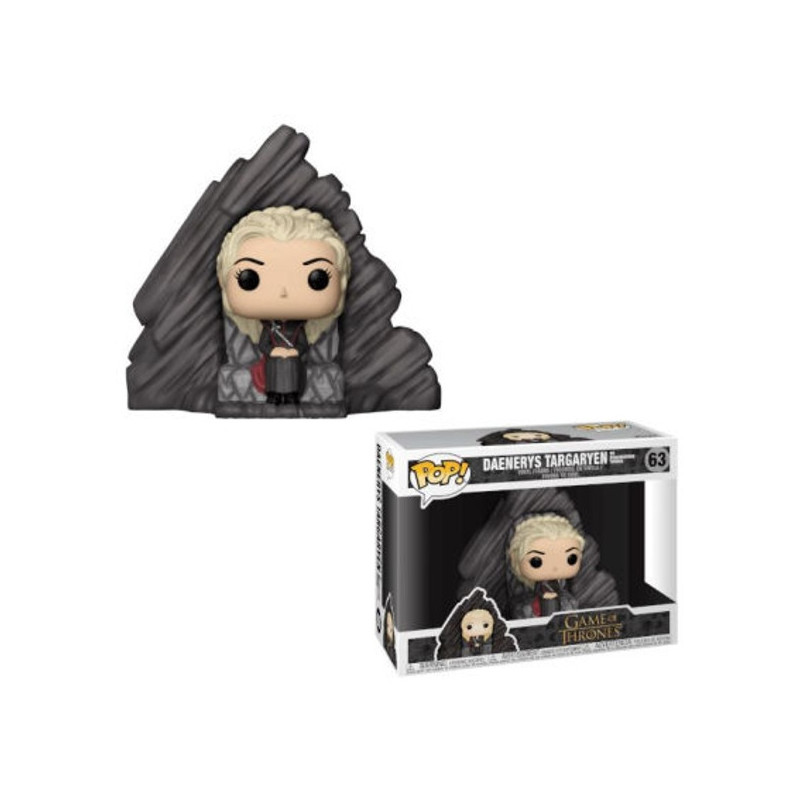 Imagen funko pop daenerys on dragonstone throne nº63 jueg