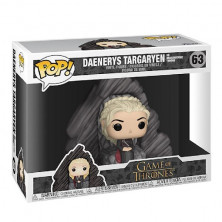 imagen 1 de funko pop daenerys on dragonstone throne nº63 jueg