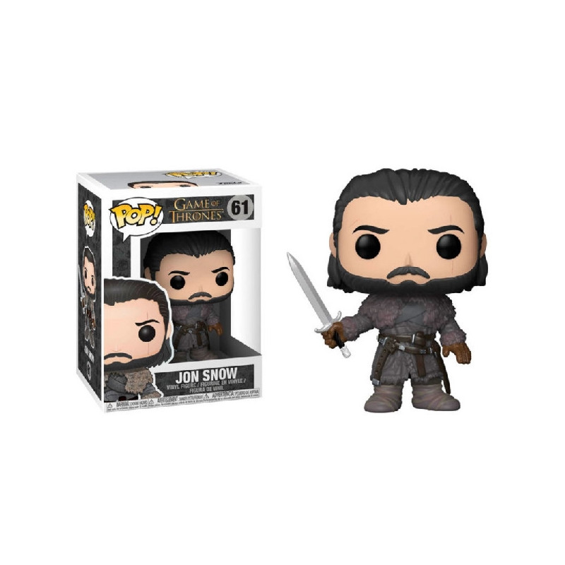 Imagen funko pop jon snow beyond the wall nº61 juego de t