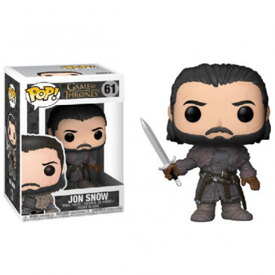 Imagen funko pop jon snow beyond the wall nº61 juego de t