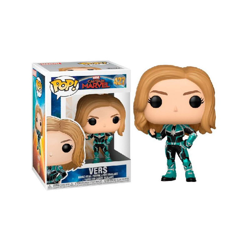 Imagen funko pop capitana marvel vers nº427 capitana marv