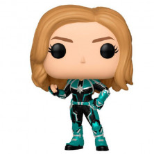 imagen 1 de funko pop capitana marvel vers nº427 capitana marv