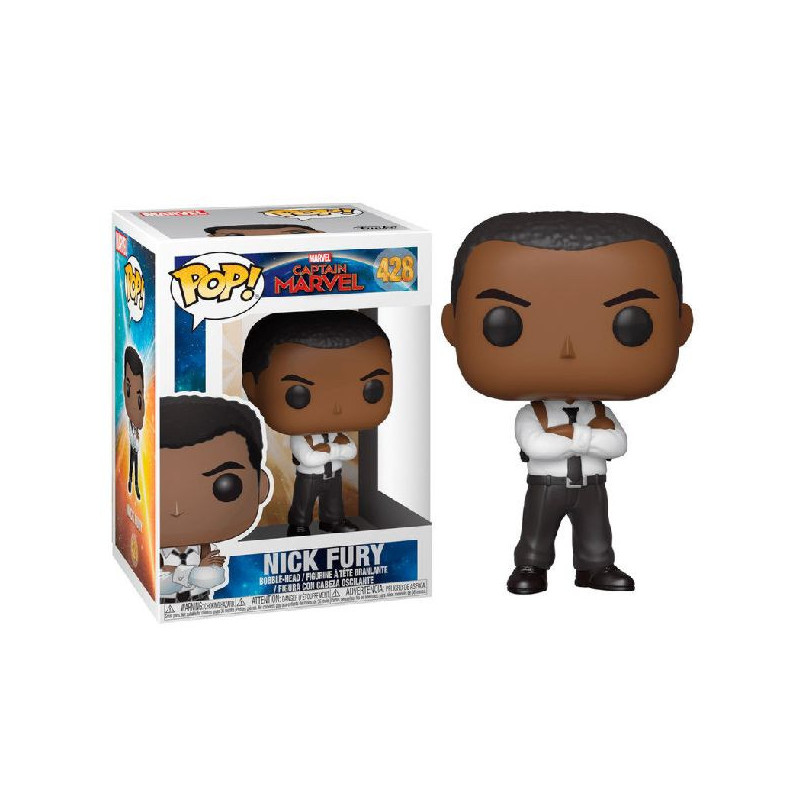 Imagen funko pop nick fury nº428 capitana marvel