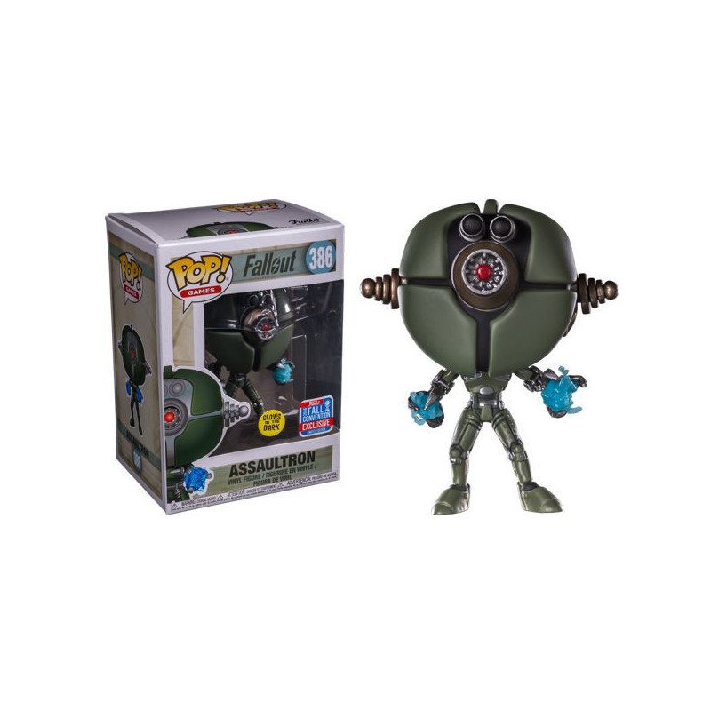 Imagen funko pop assaultron glow nº386 nycc18