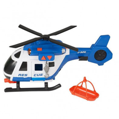 imagen 1 de helicoptero rescate 42cm con luz y sonidos teamste