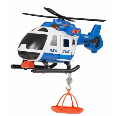 imagen 3 de helicoptero rescate 42cm con luz y sonidos teamste
