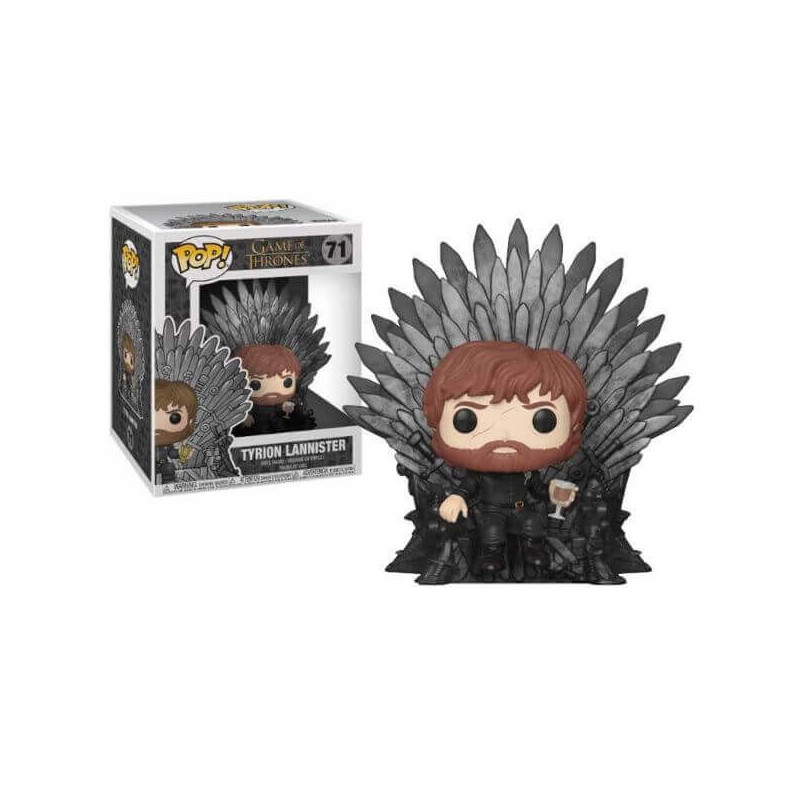 Imagen funko pop tyrion sitting on throne nº 71 juego de