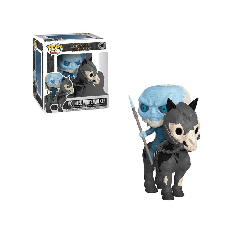 Imagen funko pop white walker on horse nº 60 juego de tro