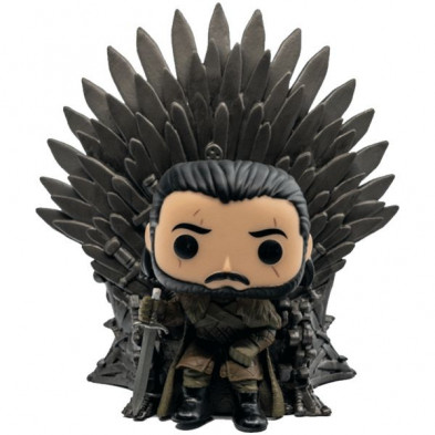 imagen 1 de funko pop jon snow sitting on throne nº 72 juego d