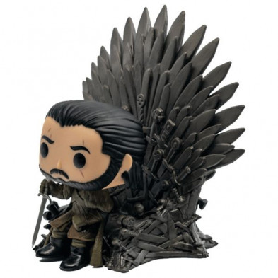 imagen 2 de funko pop jon snow sitting on throne nº 72 juego d