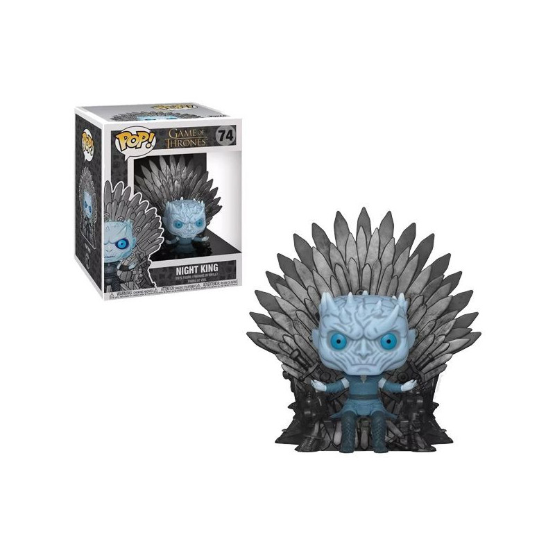 Imagen funko pop night king sitting on throne nº 74 juego