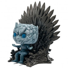 imagen 2 de funko pop night king sitting on throne nº 74 juego