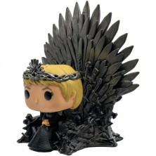 imagen 2 de funko pop cersei lannister sitting on throne nº 73