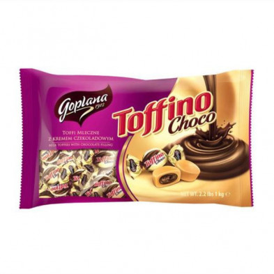 imagen 1 de toffino relleno chocolate bolsa 1kg