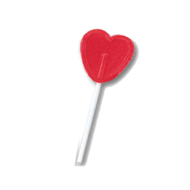Imagen piruleta corazon 13grs 100u x6