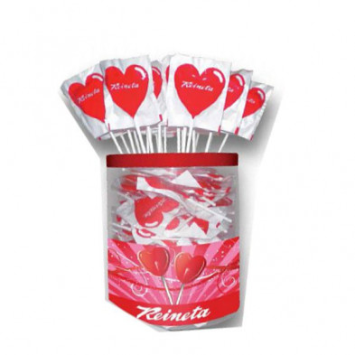 imagen 1 de piruleta corazon 13grs 100u x6