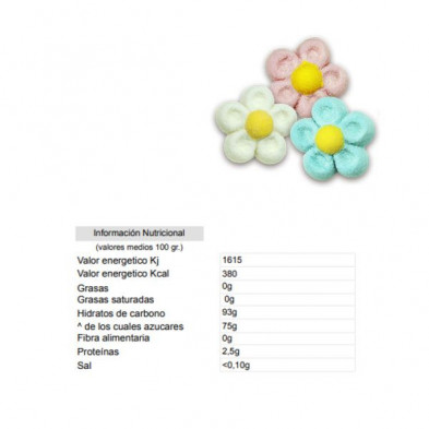 imagen 2 de melos margaritas 55u 500grs