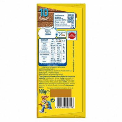 imagen 1 de nesquik tableta 100grs