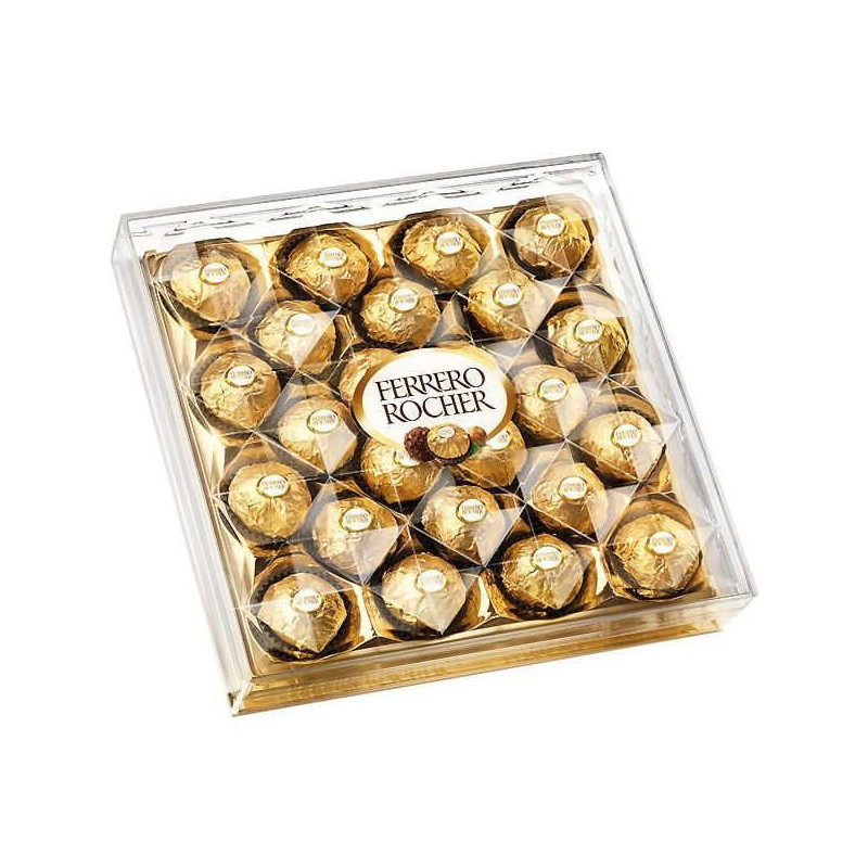 Imagen bombones ferrero rocher 24 unidades 300gr