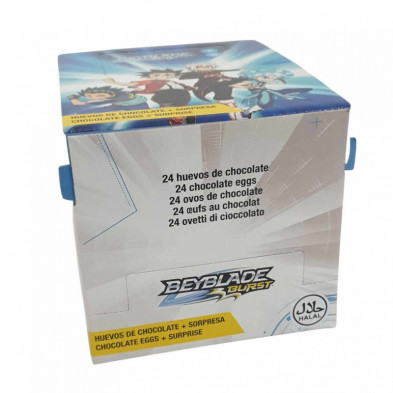 imagen 2 de huevo chocolate beyblade 24u 20gr