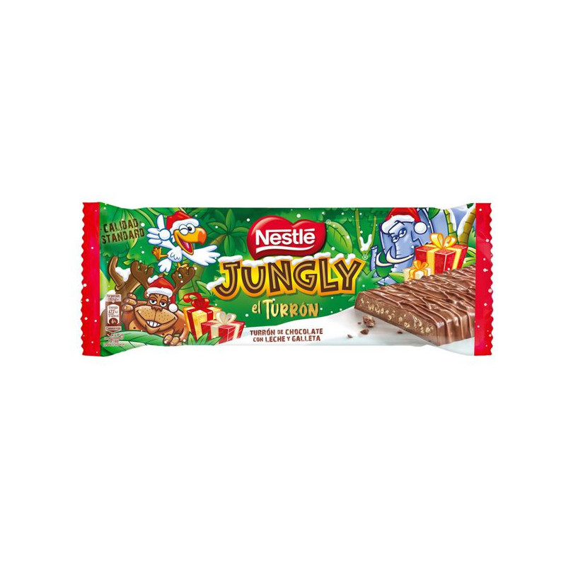 Imagen turrón nestle jungly 232 grs