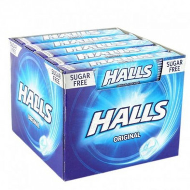 imagen 1 de halls menta s/a 20u original