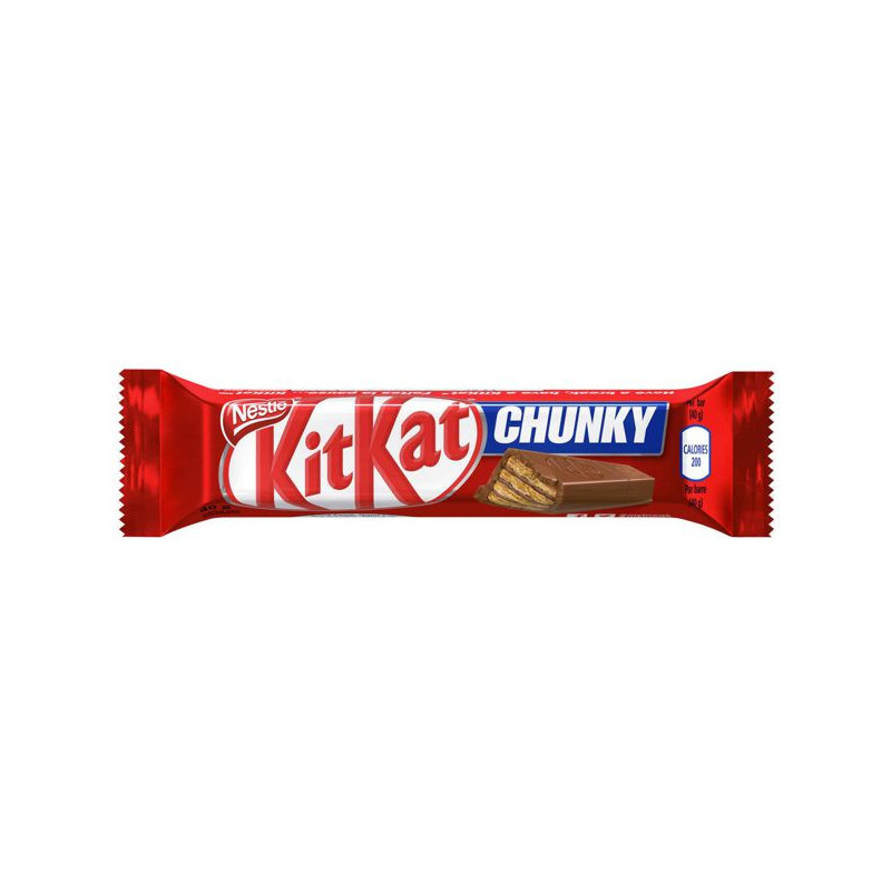 Imagen kit-kat chunky 40grs estuche 24 unidades