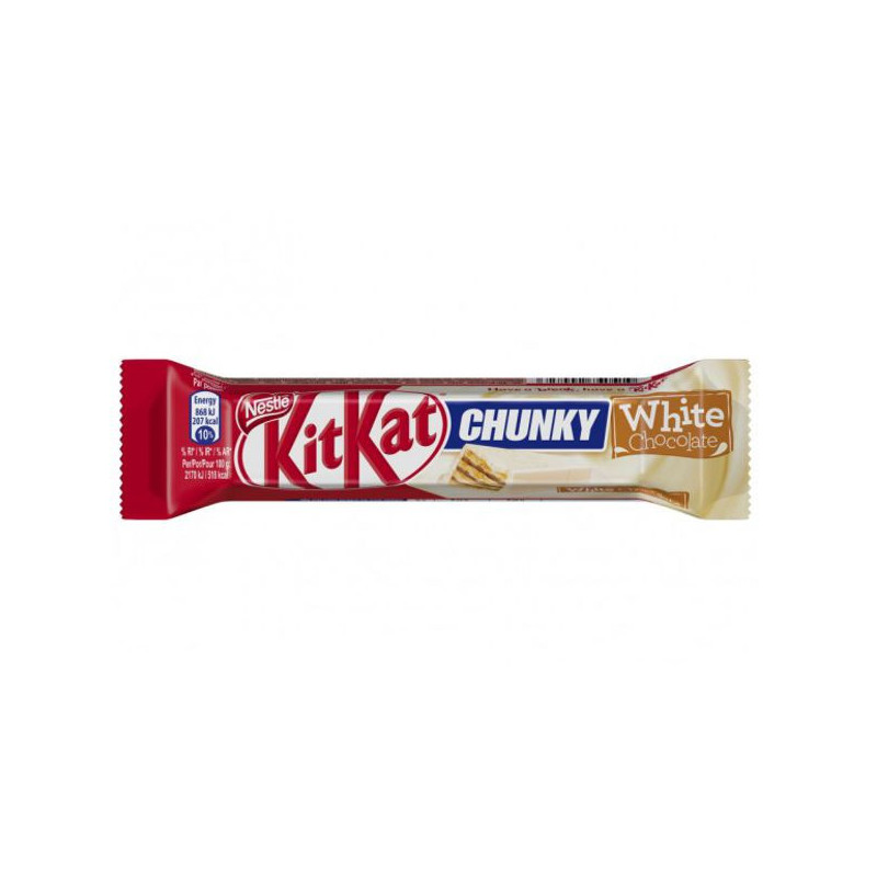 Imagen kit-kat chunky white 40grs estuche 24 unidades