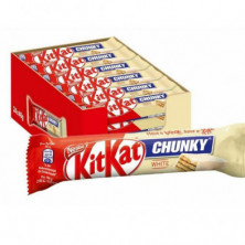 imagen 1 de kit-kat chunky white 40grs estuche 24 unidades