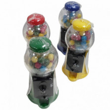 imagen 1 de bubble gum machine 40grs 13cm surtido colores