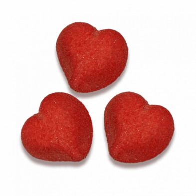 Imagen corazones marshmallow 100 unidades - bulgari