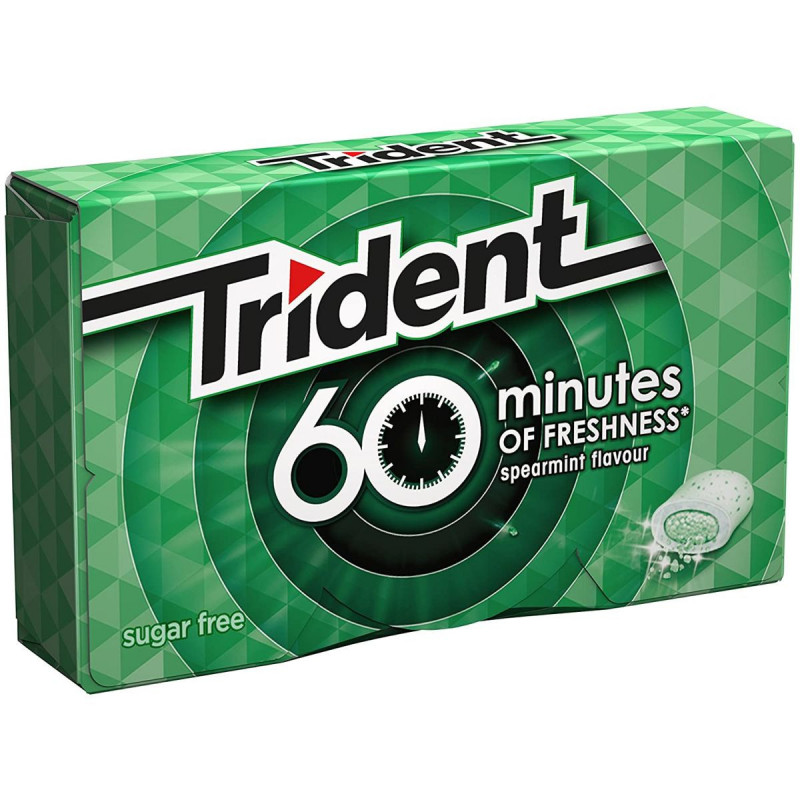 Imagen trident 60 minutes hierbabuena 16u