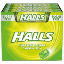 imagen 1 de halls lima sin azucar 32g 20u