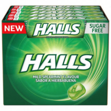 imagen 1 de halls hierbabuena sin azucar 32g 20u