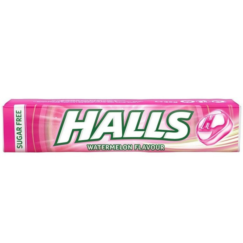 Imagen halls sandia sin azucar 32g 20u