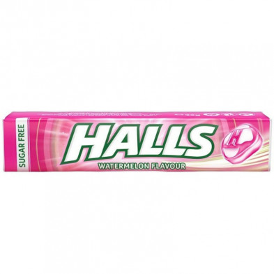 Imagen halls sandia sin azucar 32g 20u