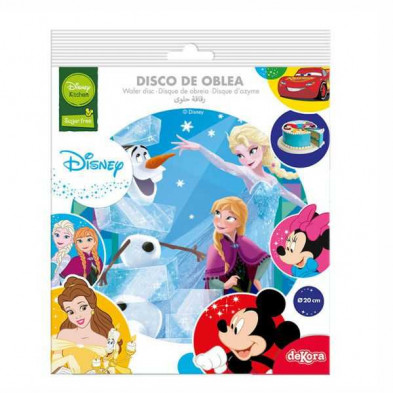 imagen 1 de disco oblea frozen 20cm foil