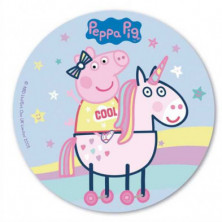 Imagen disco oblea peppa pig  20cm