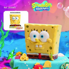 imagen 3 de hucha bob esponja con caramelos 30grs