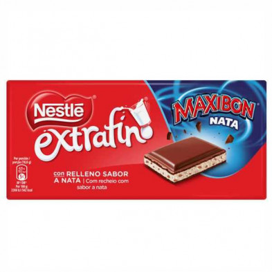 Imagen tableta nestle extrafino maxibon 170grs Imagen tableta nestle extrafino maxibon 170grs