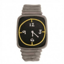 Imagen reloj 2d azúcar 6x4cm gris