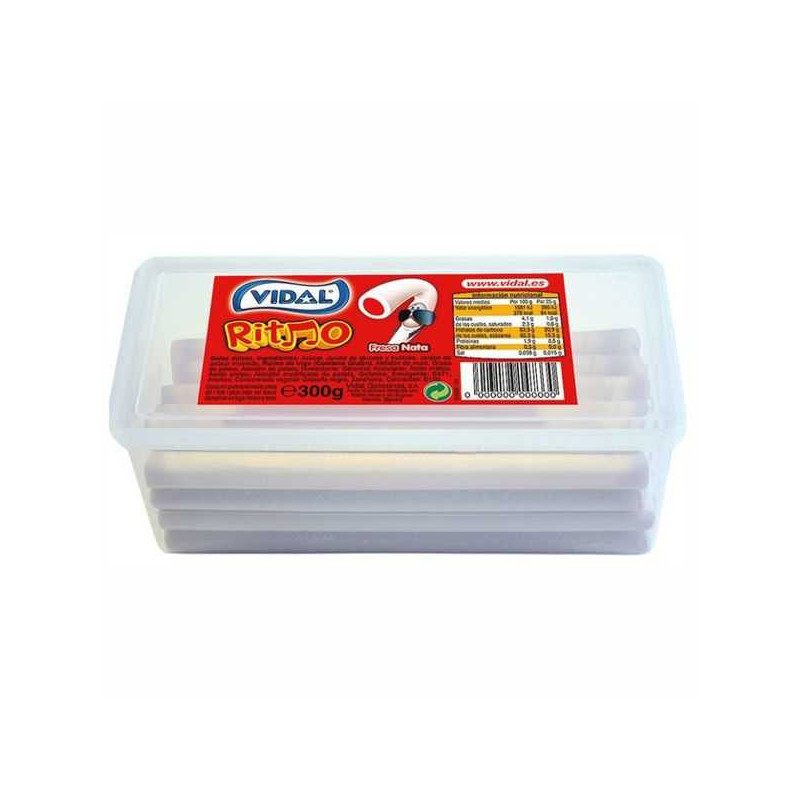 Imagen ritmo fresa-nata regaliz tarrina 300gr Imagen ritmo fresa-nata regaliz tarrina 300gr