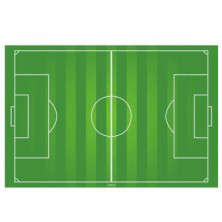Imagen oblea campo de fútbol 20x30cm