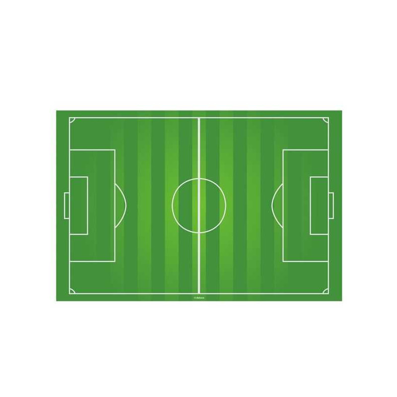 Imagen oblea campo de fútbol 20x30cm