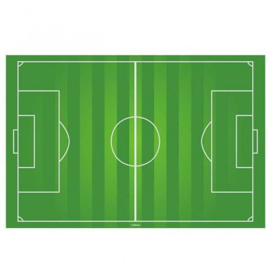 Imagen oblea campo de fútbol 20x30cm